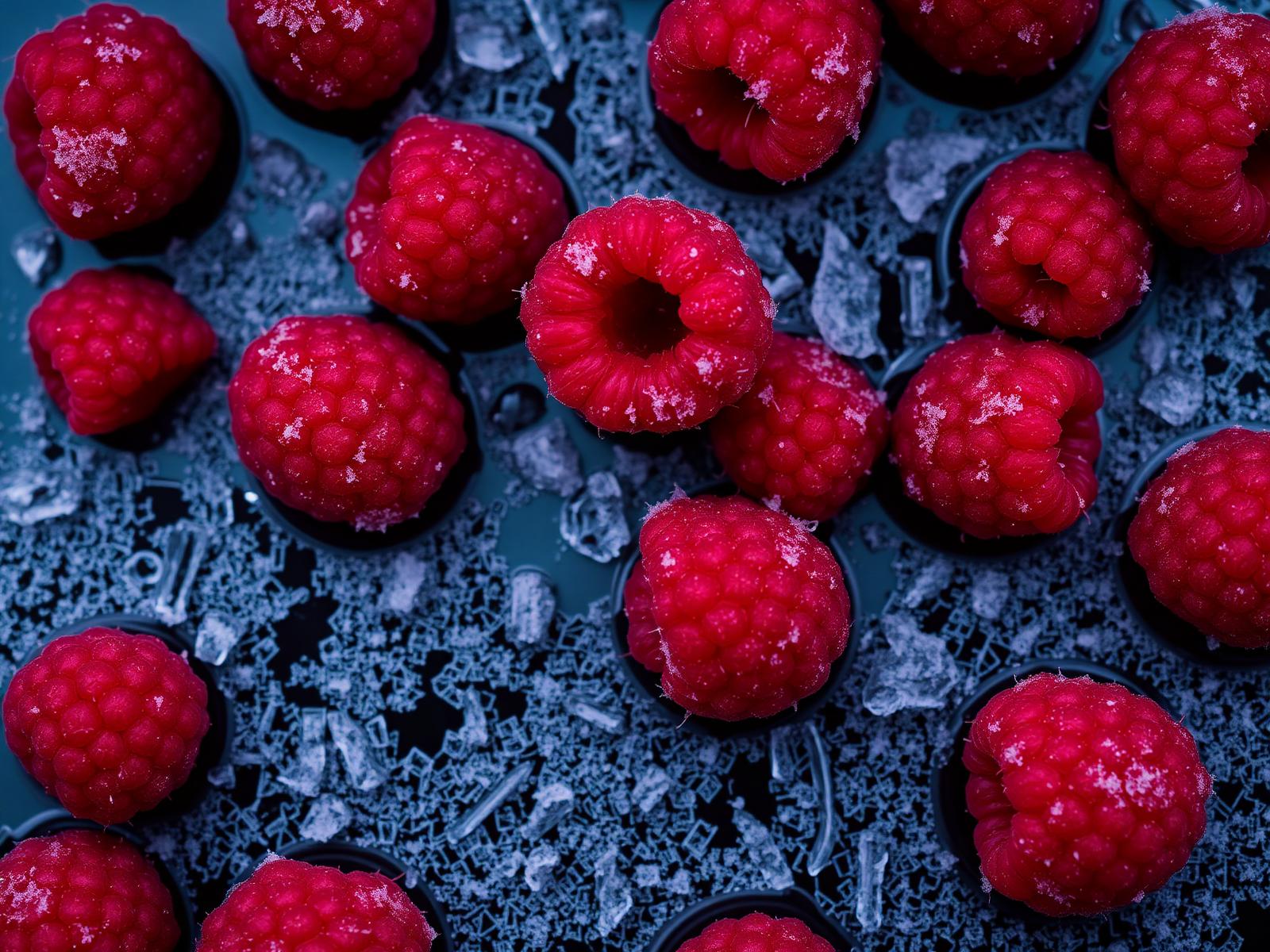 Frozen Raspberries